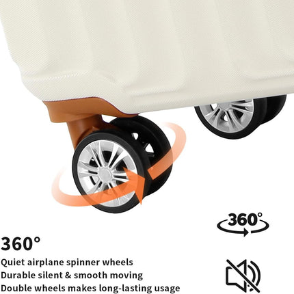 UUH six-piece luggage set product and feature photo