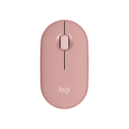 Logitech Pebble Mouse 2 M350s — Tonal Rose