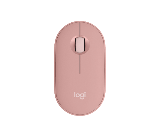 Logitech Pebble Mouse 2 M350s — Tonal Rose
