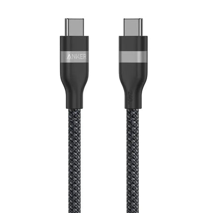 Anker USB C to USB C 240W Upcycled-Braided Fast Charging Cable A82E2